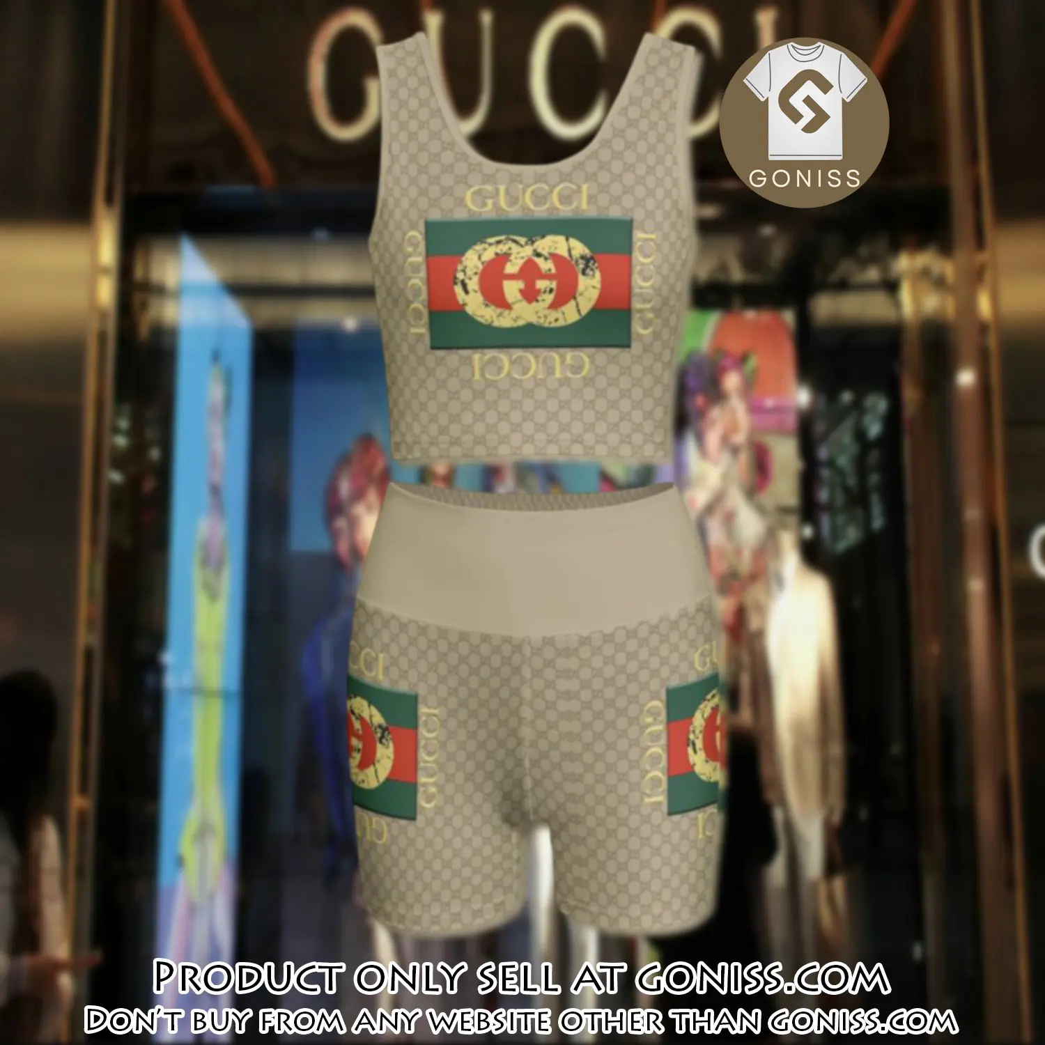 Gucci summer women sport bra yoga set running outfit sby1035 gn1152841